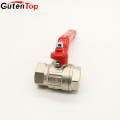 Gutentop CW617n Brass Ball Valves With Nut Under Handle Italy Brand